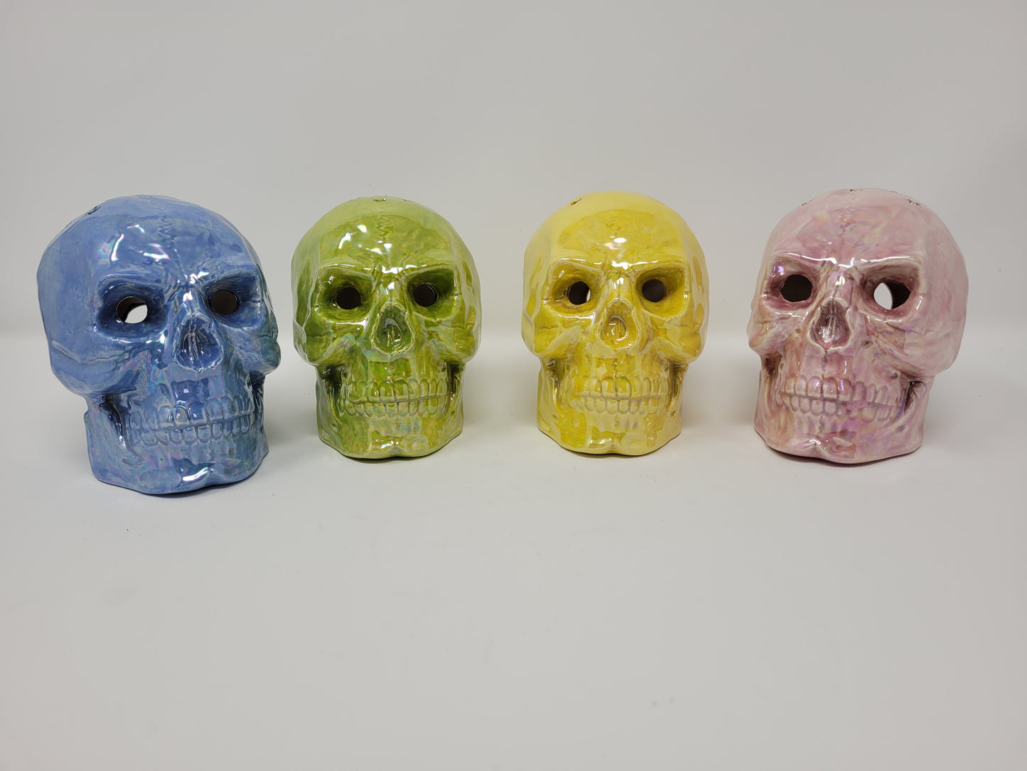 Ceramic Skull Night Light