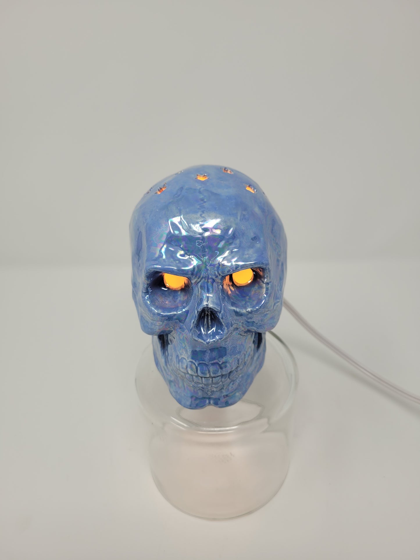 Ceramic Skull Night Light